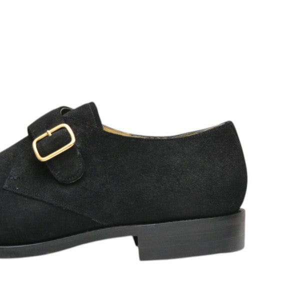 Black Suede　スウェードブーツ　ローファー　2822／ER02