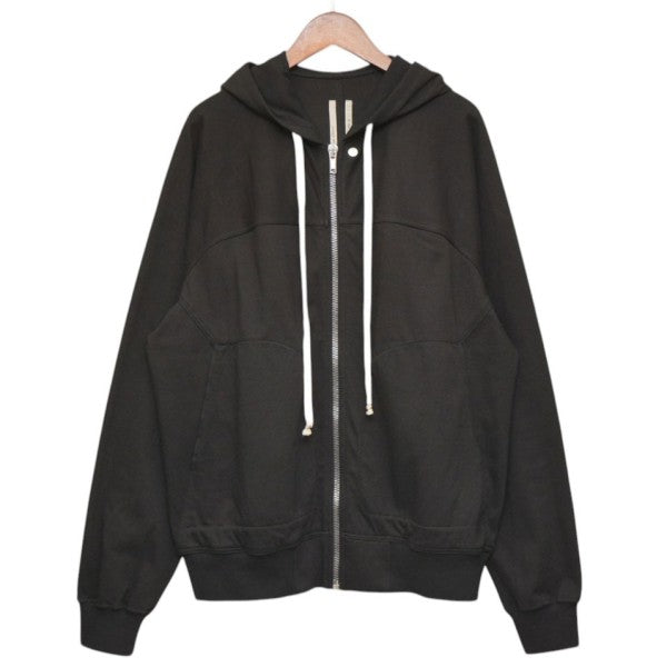 RICK OWENS 2024AW Windbreaker Zip Up Hoodie ジップパーカー スウェット RU02D6241-BA 古着・中古-1枚目のアイテム画像