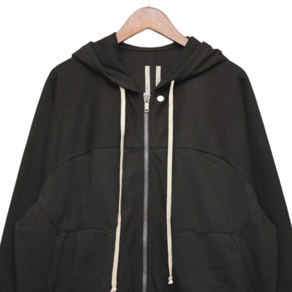 RICK OWENS 2024AW Windbreaker Zip Up Hoodie ジップパーカー スウェット RU02D6241-BA 古着・中古-3枚目のアイテム画像