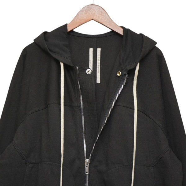 RICK OWENS 2024AW Windbreaker Zip Up Hoodie ジップパーカー スウェット RU02D6241-BA 古着・中古-4枚目のアイテム画像