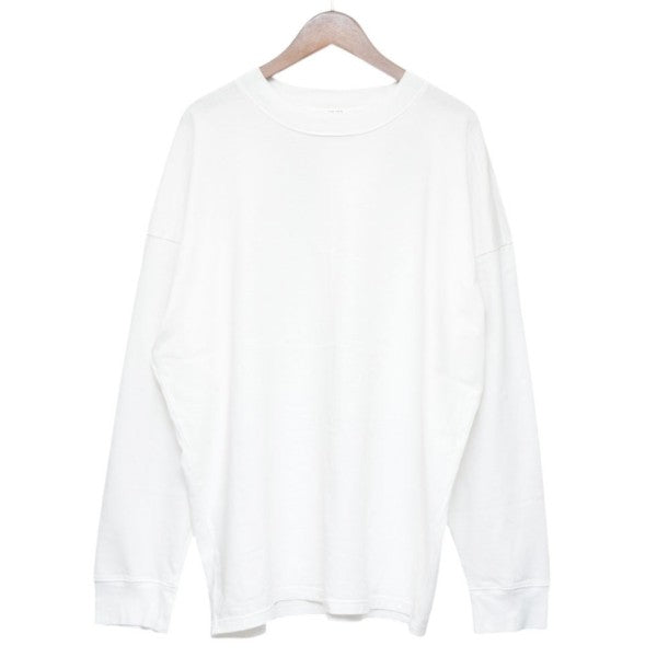THE ROW Wide Shoulder Cotton Longsleeve T Shirt ロングスリーブTシャツ AN403 古着・中古-1枚目のアイテム画像