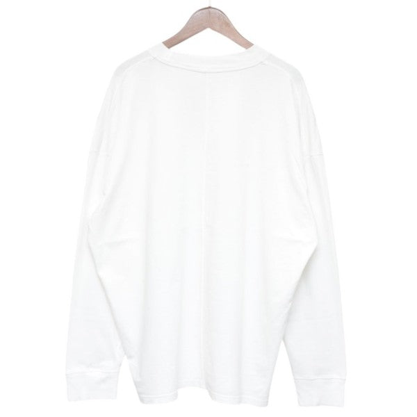 THE ROW Wide Shoulder Cotton Longsleeve T Shirt ロングスリーブTシャツ AN403 古着・中古-2枚目のアイテム画像