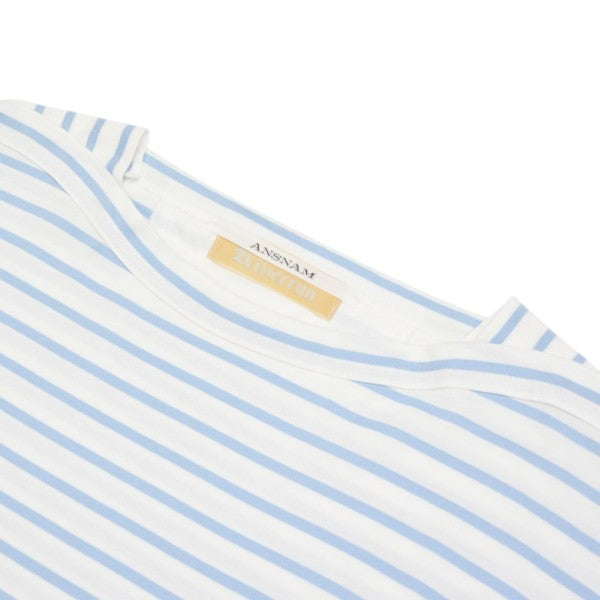 ANSNAM riverrun boat neck t shirt border ボートネックボーダーTシャツ 古着・中古-3枚目のアイテム画像