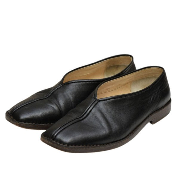 LEMAIRE FLAT PIPED SLIPPERS レザースリッパ ブーツ LL0023 古着・中古-1枚目のアイテム画像