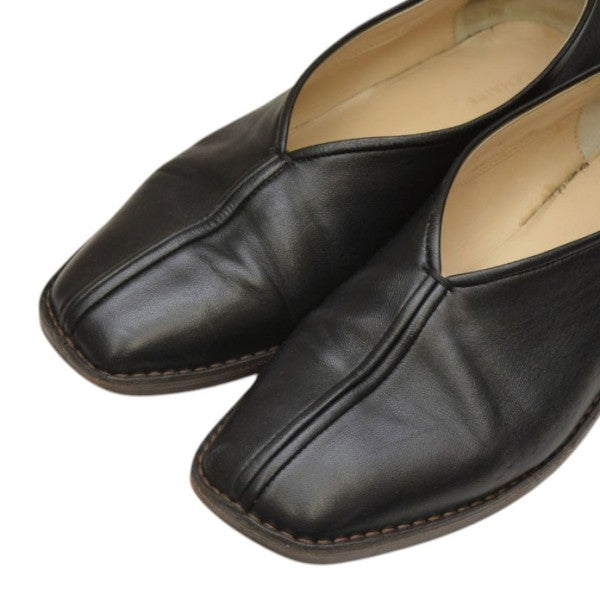 LEMAIRE FLAT PIPED SLIPPERS レザースリッパ ブーツ LL0023 古着・中古-5枚目のアイテム画像