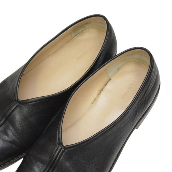 LEMAIRE FLAT PIPED SLIPPERS レザースリッパ ブーツ LL0023 古着・中古-6枚目のアイテム画像