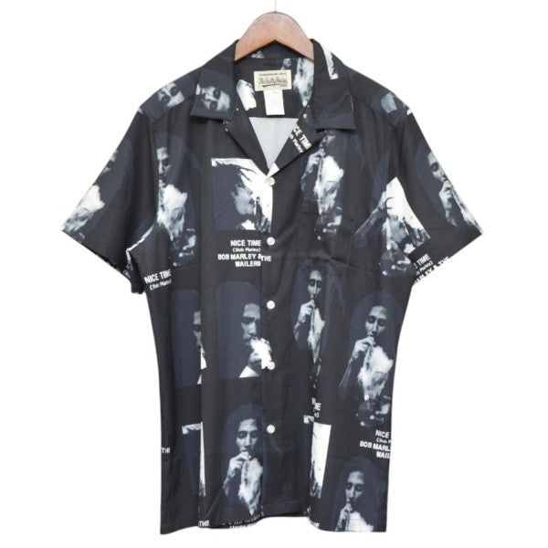 WACKO MARIA BOB MARLEY HAWAIIAN SHIRT SS ボブマーリー アロハシャツ ハワイアンシャツ BOBMARLEY-WM-HI07 古着・中古-1枚目のアイテム画像