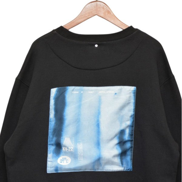 2022AW　SILK PATCH SWEATSHIRT　シルクパッチスウェットシャツ　22A28OAJ18 COT00778