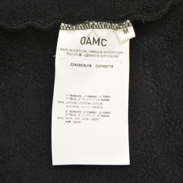 2022AW　SILK PATCH SWEATSHIRT　シルクパッチスウェットシャツ　22A28OAJ18 COT00778