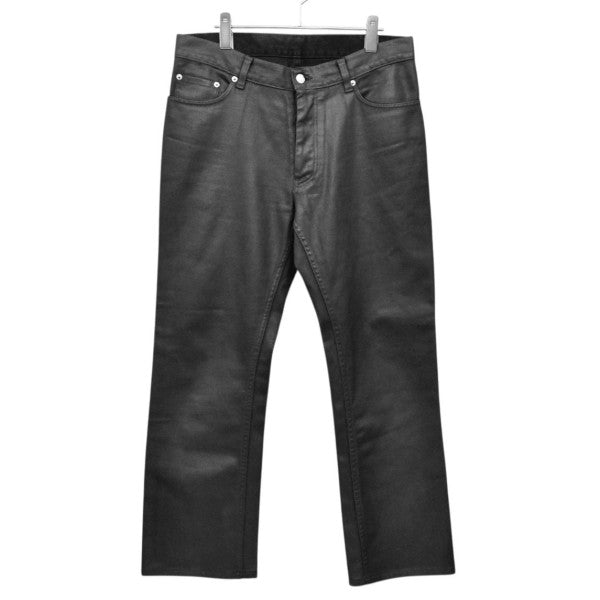 ARCHIVE　1999　coated black denim　コーティングブラックデニムパンツ　745 HL 0006 035 00