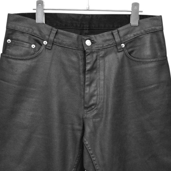 ARCHIVE　1999　coated black denim　コーティングブラックデニムパンツ　745 HL 0006 035 00