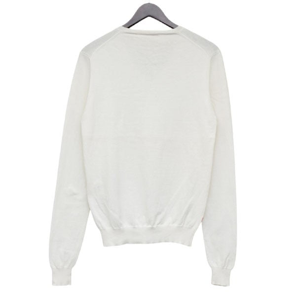 2008　コットンカシミヤVネックセーター　ニット　カシミヤ混　0000ET-C0715-00009