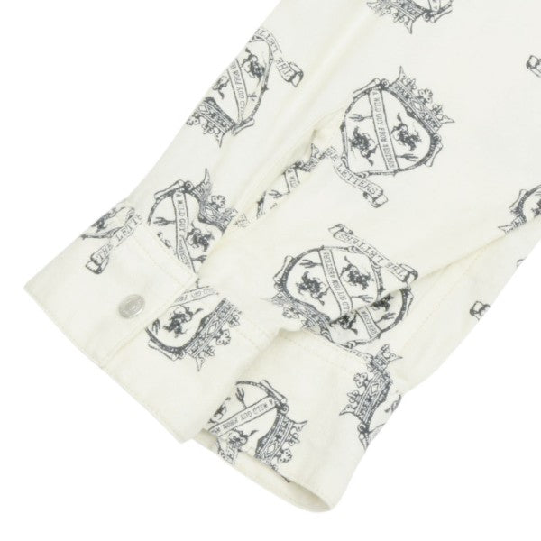 2024SS　WESTERN PAJAMA SHIRT CROWN HARTS COW BOY FLANNEL COTTON　ウエスタンパジャマシャツ　LSBD-S0004C