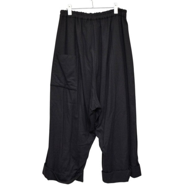 THE BAKER TROUSER WOOL CASH FLANNEL　カシミヤ混ぜベイカーワイドトラウザーパンツ