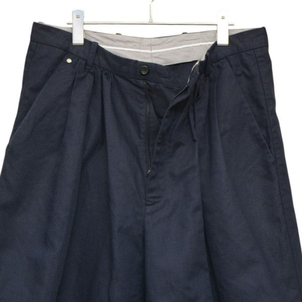 Pleated Bermuda Shorts　タックプリーツショートパンツ　3044