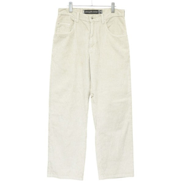 silverTab　Vintage　straight+loose コーデュロイパンツ　シルバータブ