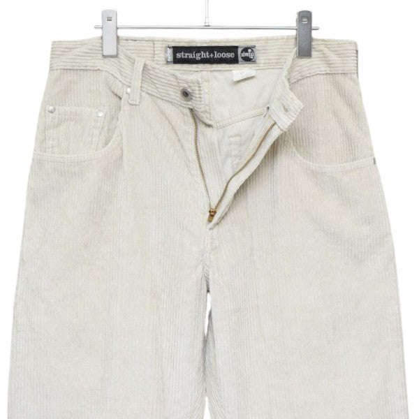 silverTab　Vintage　straight+loose コーデュロイパンツ　シルバータブ
