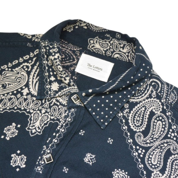 Bandana Flannel Shirt　バンダナフランネルシャツ　LS001A