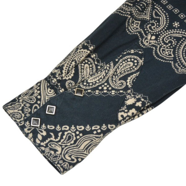 The Letters(ザレターズ) Bandana Flannel Shirt バンダナフランネル