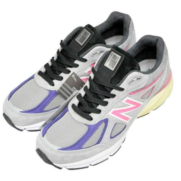 990V4 Smoked Pearl　レースアップスニーカー　M990KT4