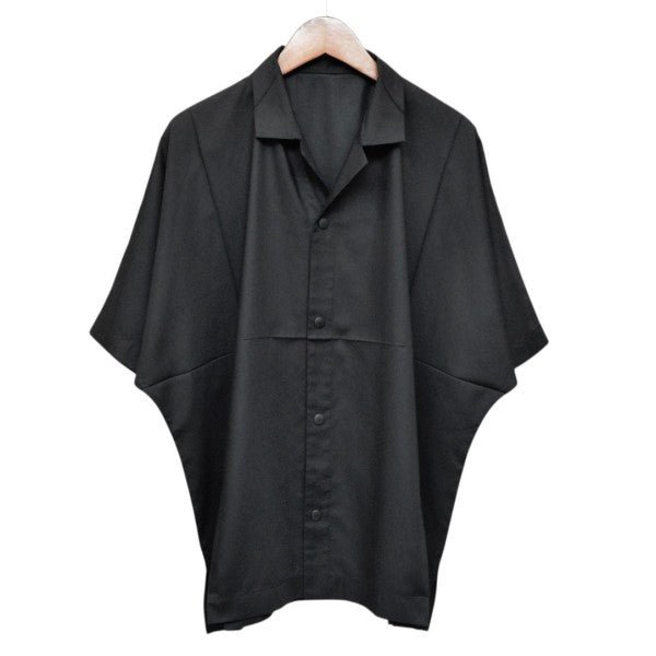 2025SS　COMPACT SHIRT　コンパクトシャツ　ハーフスリーブプリーツシャツ　LA53FJ063