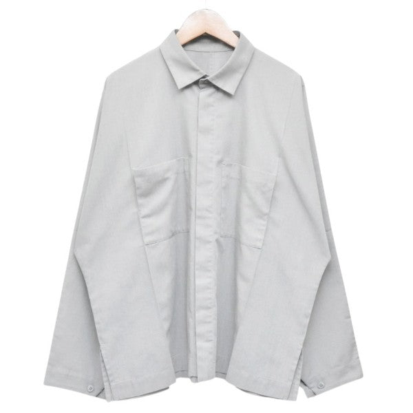 2021AW　COMPACT SHIRT　コンパクトシャツ　プリーツシャツブラウス　LA13FJ009