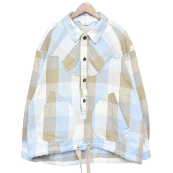 2026SS　Buffalo Check Pullover Shirt　バッファローチェックプルオーバーシャツ　WJSI2003