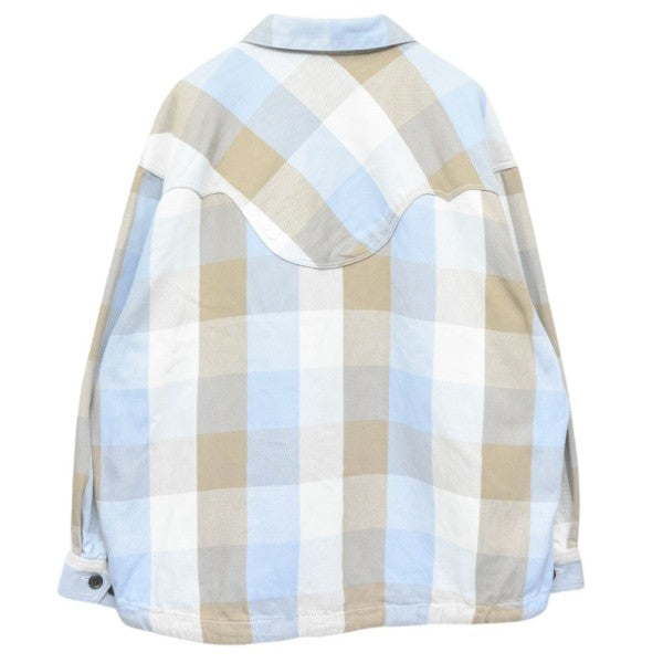 2026SS　Buffalo Check Pullover Shirt　バッファローチェックプルオーバーシャツ　WJSI2003