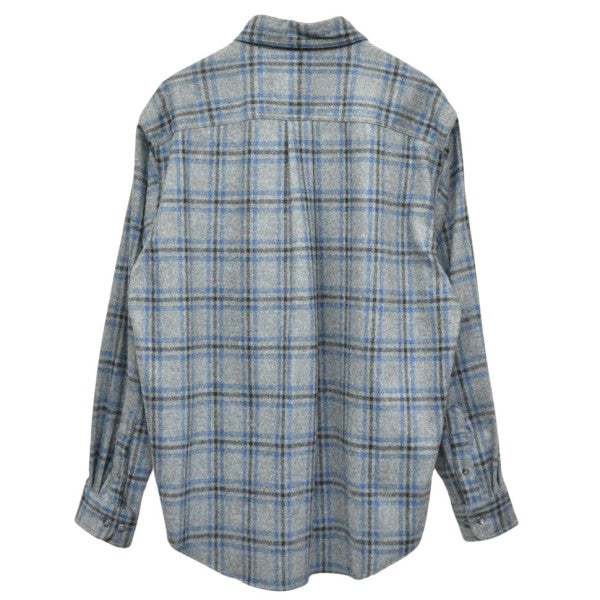 WOOL CHECK B．D SHIRT　ウールチェックシャツ　WJSI0051