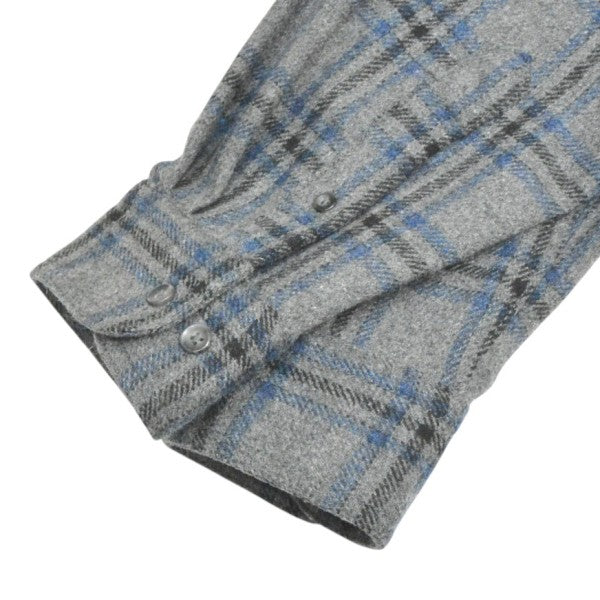 WOOL CHECK B．D SHIRT　ウールチェックシャツ　WJSI0051