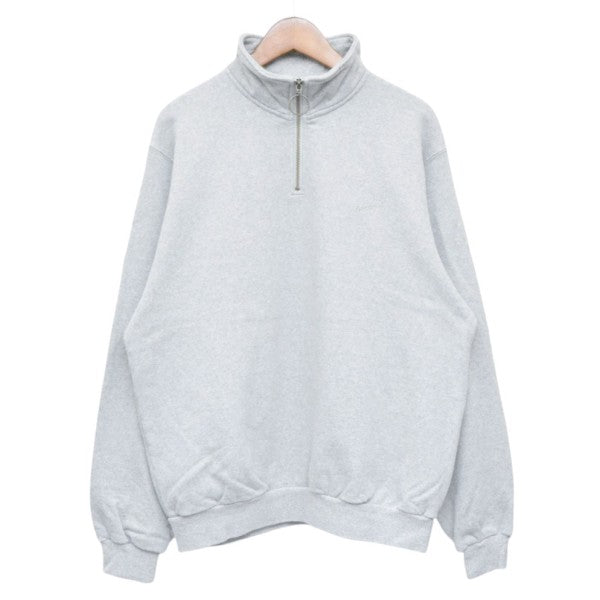 P O SWEAT SHIRT　ハーフジッププルオーバースウェットシャツ　WJSW0047