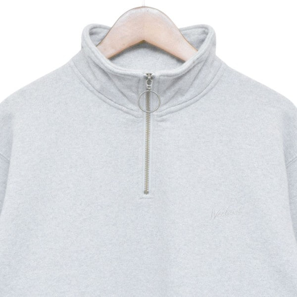 P O SWEAT SHIRT　ハーフジッププルオーバースウェットシャツ　WJSW0047
