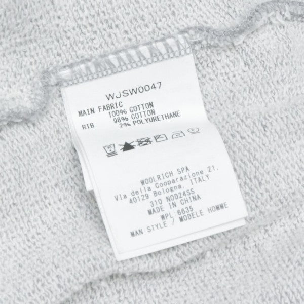 P O SWEAT SHIRT　ハーフジッププルオーバースウェットシャツ　WJSW0047