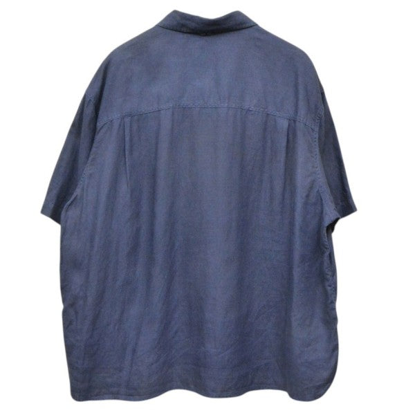 2025SS　LINEN CAMP COLLAR PULLOVER SHORT SLEEVE SHIRT　リネンキャンプカラープルオーバーショートスリーブシャツ　WJSI0071