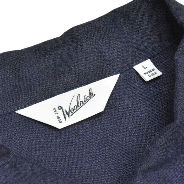 2025SS　LINEN CAMP COLLAR PULLOVER SHORT SLEEVE SHIRT　リネンキャンプカラープルオーバーショートスリーブシャツ　WJSI0071