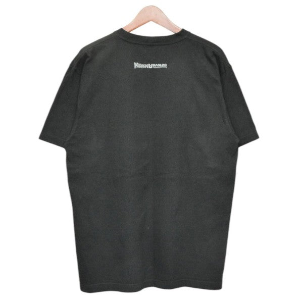 WITHERED FLOWERS REVERSE BLACK 4 DROP TEE蓄光プリントＴシャツ