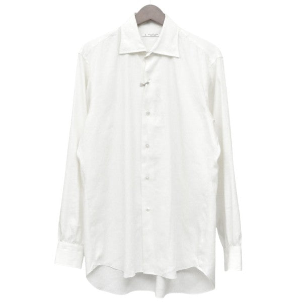 2026SS　SEMI WIDE SPREAD SHIRTS 極HEMP SILK　セミワイドスプレッドシャツ　シルク混ブラウス　MT6103-0601A