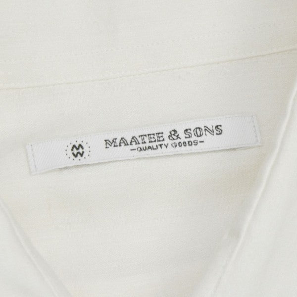 2026SS　SEMI WIDE SPREAD SHIRTS 極HEMP SILK　セミワイドスプレッドシャツ　シルク混ブラウス　MT6103-0601A