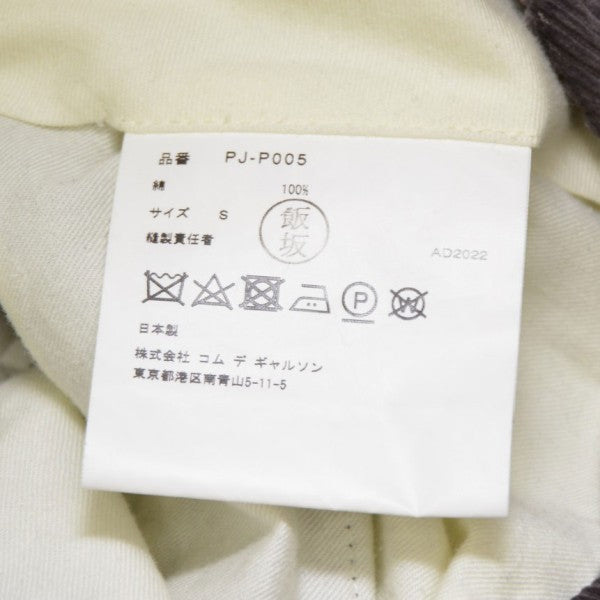 2022AW　コーデュロイテーパードパンツ　PJ-P005