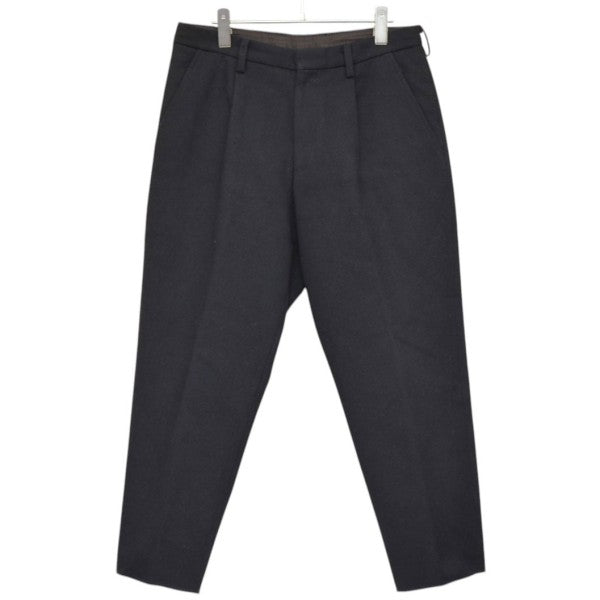 2020AW　ウールカシミヤメルトンタックパンツ　20WCM-P04105