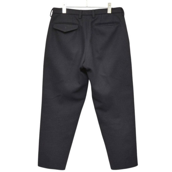 2020AW　ウールカシミヤメルトンタックパンツ　20WCM-P04105