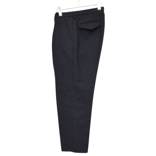 2020AW　ウールカシミヤメルトンタックパンツ　20WCM-P04105
