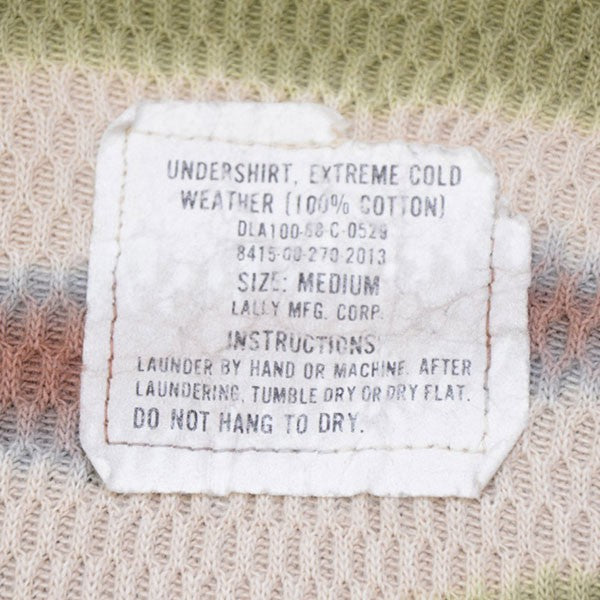 CAMOUFLAGE THERMAL UNDERSHIRT　カモフラージュ サーマル アンダーシャツ　長袖Tシャツ　ロンＴ　8415-00-270-2013