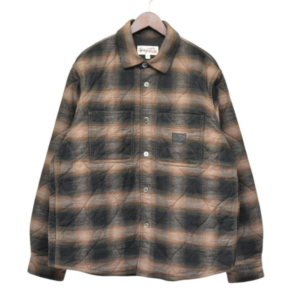2025AW　QUILTED PLAID SHIRT JACKET　キルテッドプレイドシャツジャケット　1110372