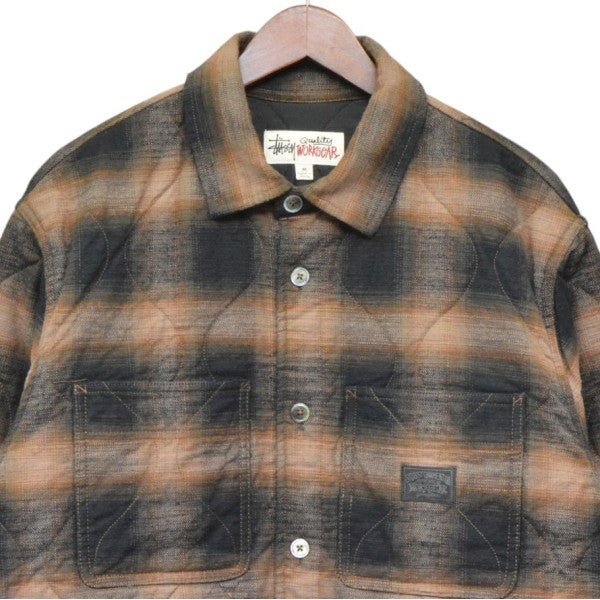 2025AW　QUILTED PLAID SHIRT JACKET　キルテッドプレイドシャツジャケット　1110372