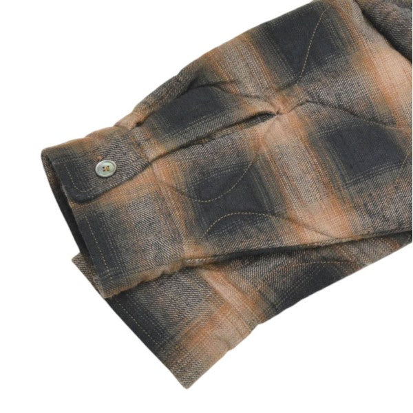 2025AW　QUILTED PLAID SHIRT JACKET　キルテッドプレイドシャツジャケット　1110372