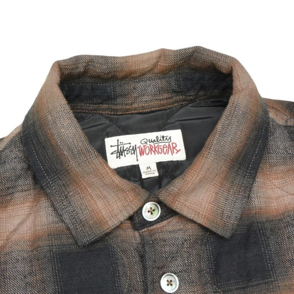 2025AW　QUILTED PLAID SHIRT JACKET　キルテッドプレイドシャツジャケット　1110372