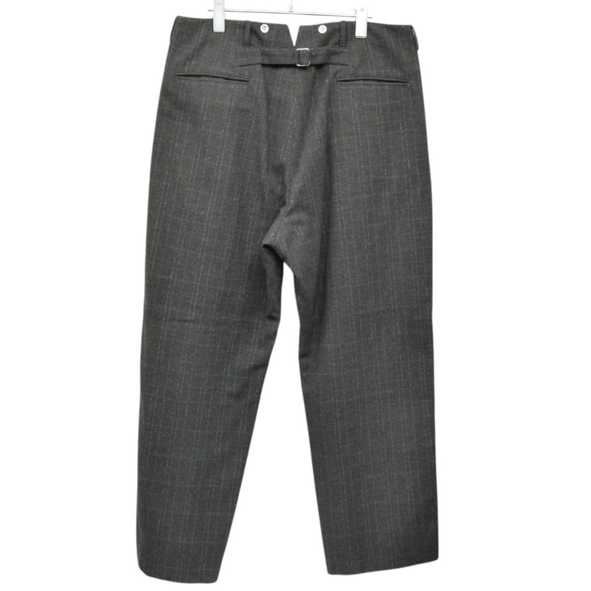 2023AW　Windowpane Trousers　ウィンドペントラウザー　ストライプスラックスパンツ　23AAP-04-05M