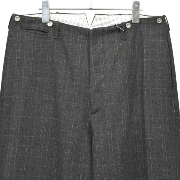 2023AW　Windowpane Trousers　ウィンドペントラウザー　ストライプスラックスパンツ　23AAP-04-05M