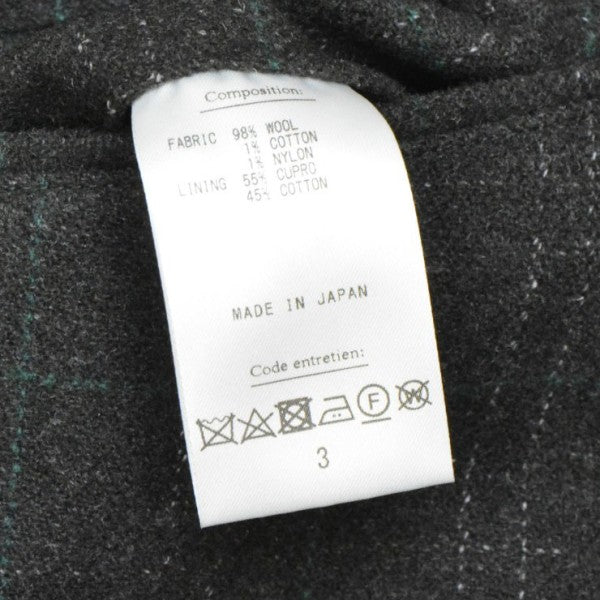 2023AW　Windowpane Trousers　ウィンドペントラウザー　ストライプスラックスパンツ　23AAP-04-05M